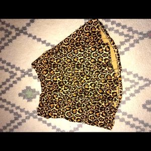 Leopard skirt